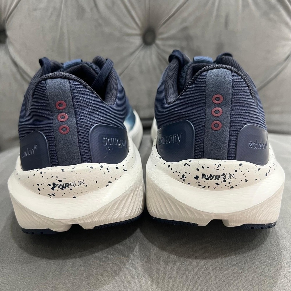 Saucony Echelon 10 Running Shoes Navy Quartz Women Size 9W Athletic Sneakers - Picture 5 of 9